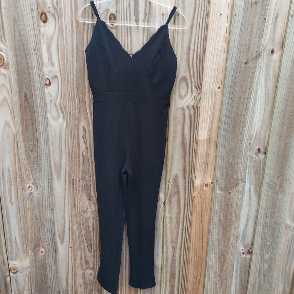 Bailey Blue Jumpsuit Black Size Large (See Measurement)